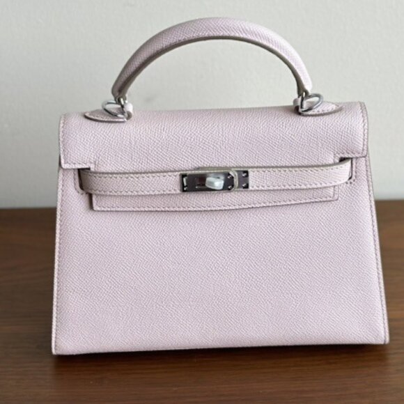 Handbags - pinkish-purple Genuine Leather  21cm